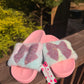 Bow Patch Pink Slides