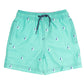 Boys Trunks H2O & Emo Green Sails