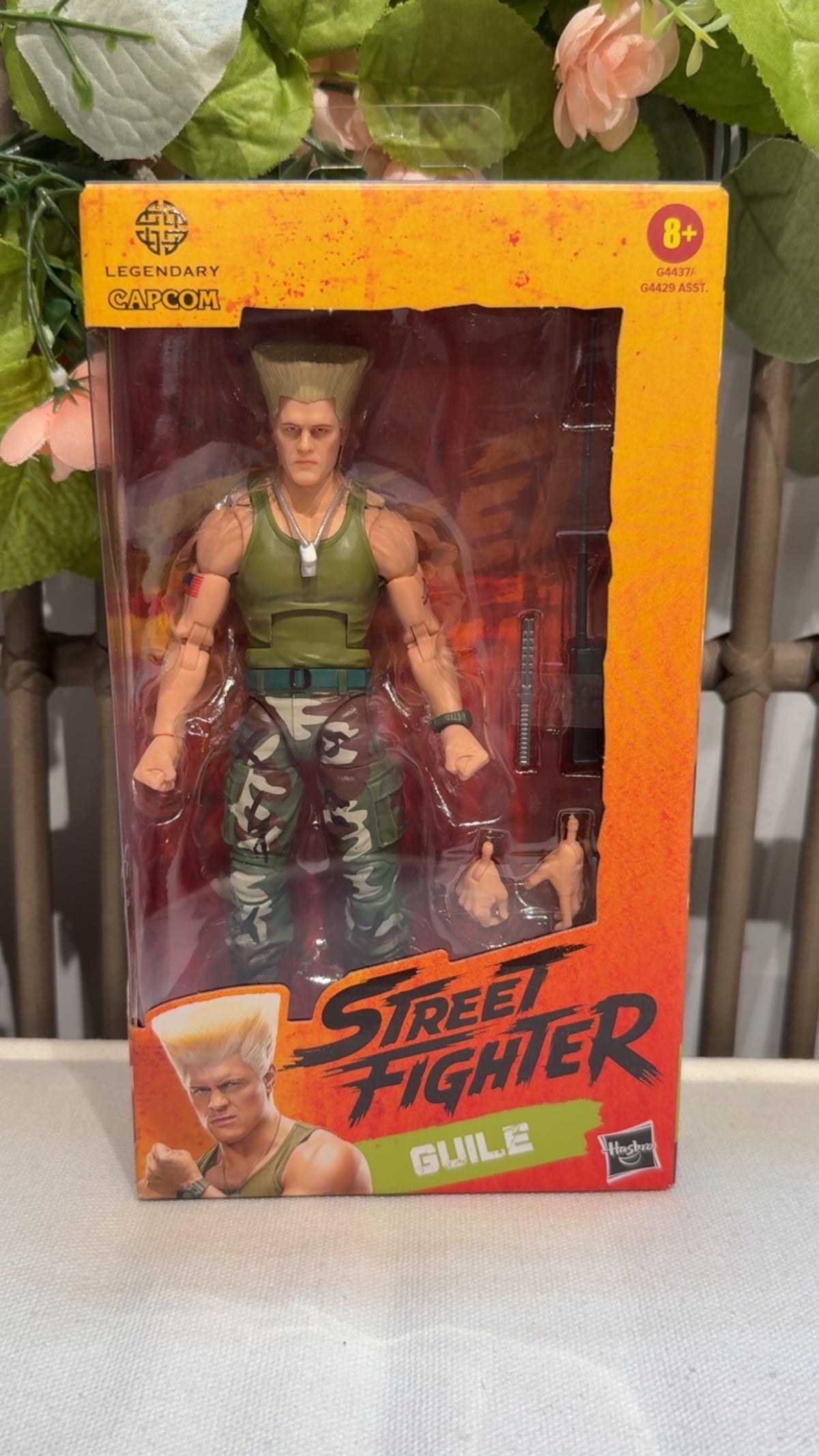 Hasbro Street Fighter Guile Figure