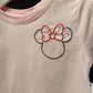Ballerina Pink Minnie Outline T-Shirt