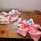Pink Santa Bow
