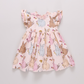 Pink Chicken Girls Jennifer Double Ruffle Dress