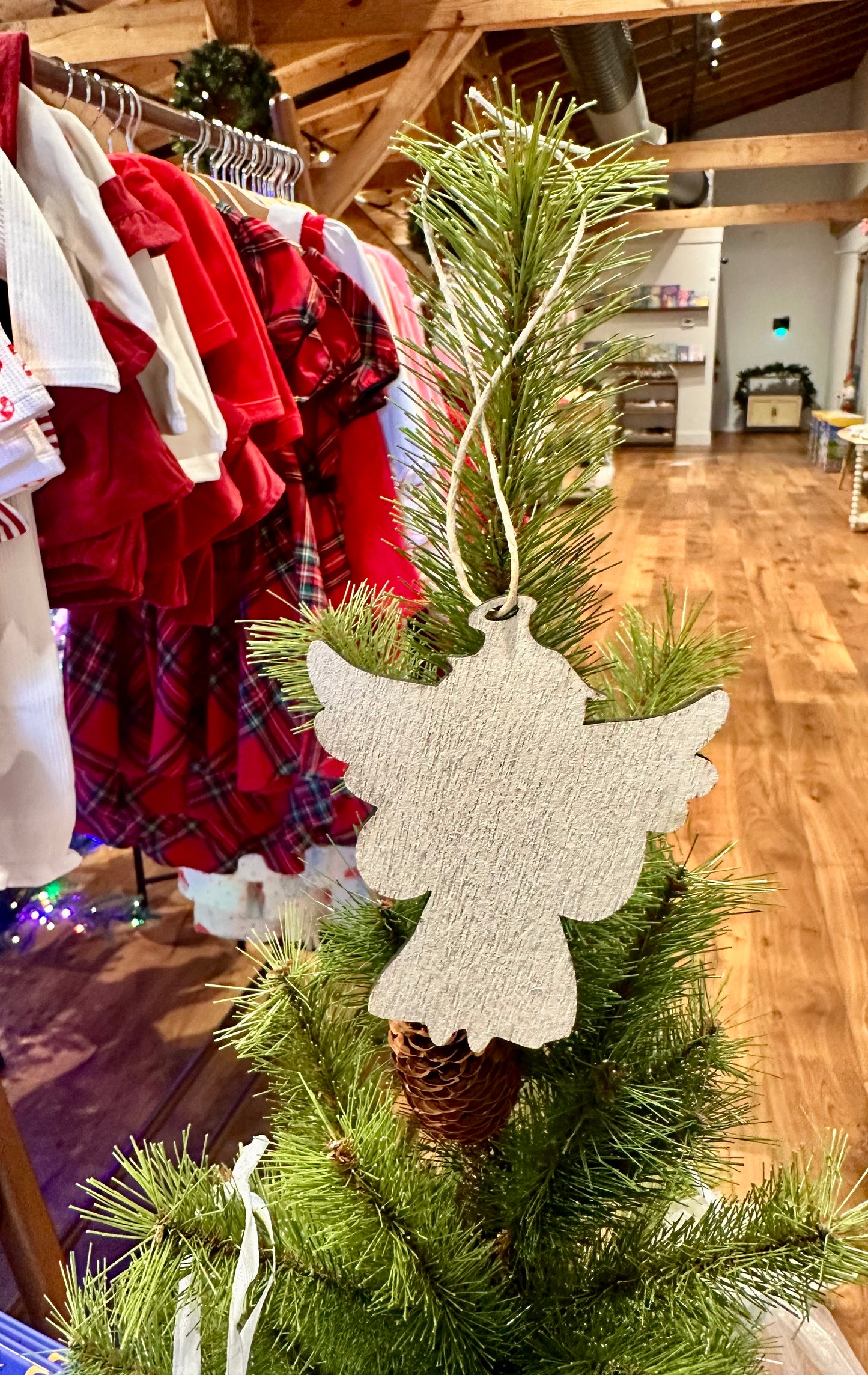 The Night of Christmas Angel Ornament