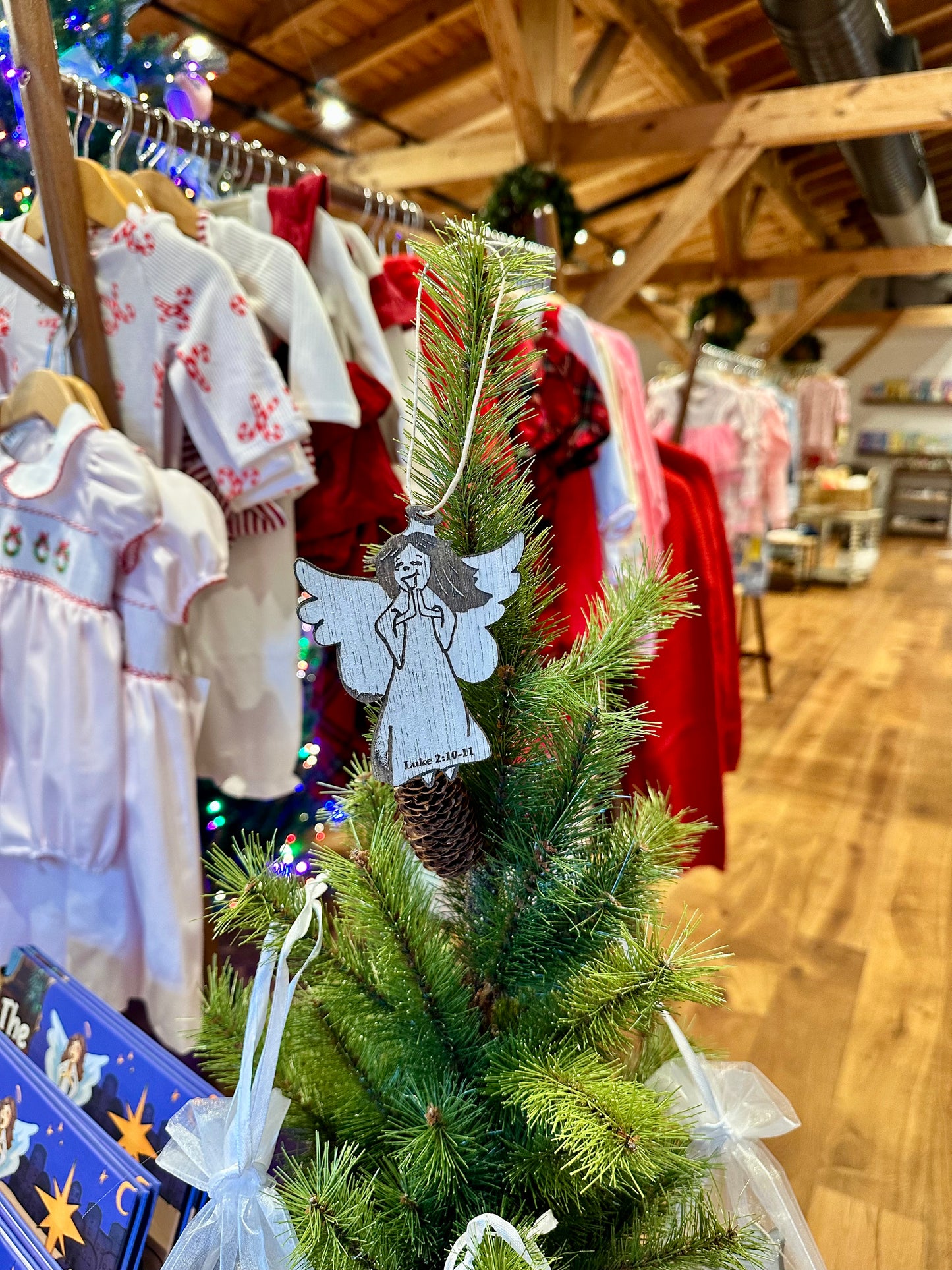 The Night of Christmas Angel Ornament