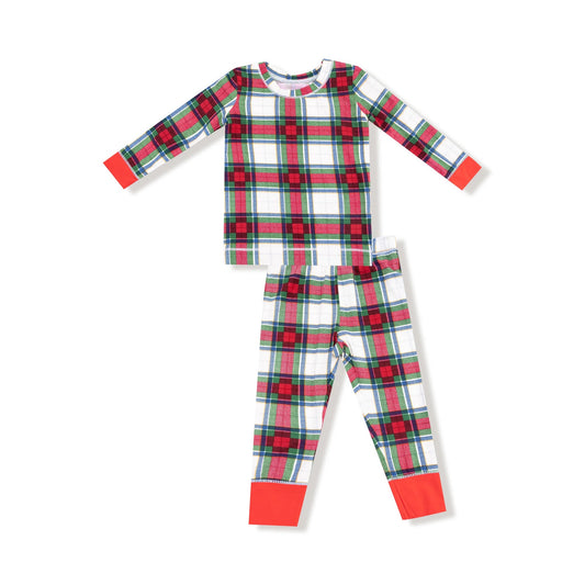 Holiday Plaid- L/S loungewear set