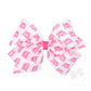 King Breast Cancer Print GG Bow