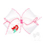 King Mermaid Embroidered Bow