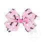 MED GG HALLOWEEN PRINT BOW