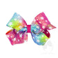 KING SEQUINS STAR PRINT BOW