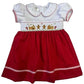 Rosie Smocked Christmas Gingerbread Dress