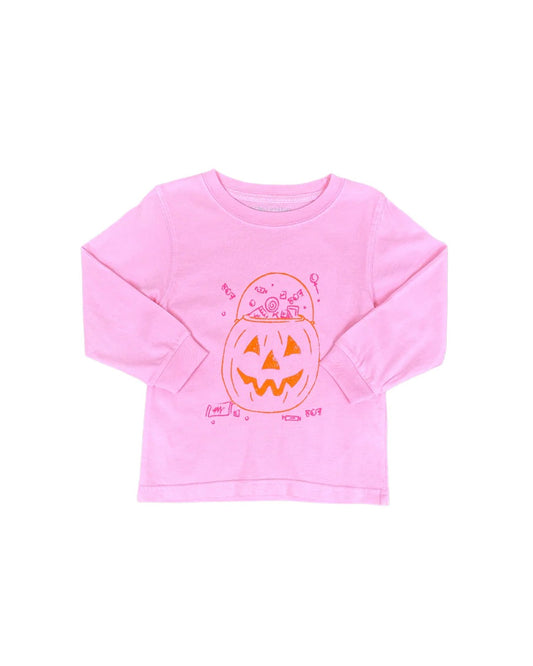 Pink Pumpkin Long Sleeve Shirt