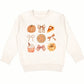 Thankful Cutie Thanksgiving Sweatshirt- Natural