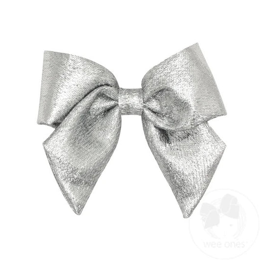 King Metallic Lame Weebow- Silver