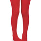 Jeffries Pima Cotton Red Tights