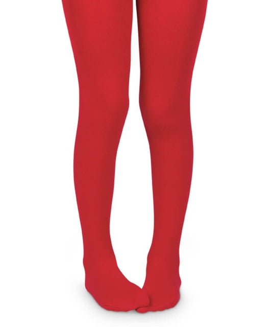Jeffries Pima Cotton Red Tights