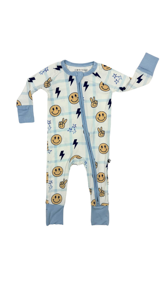Little Legends- Zipper Footie Pajamas