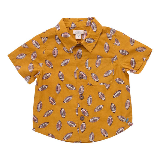 Boys Jack Shirt Flying Footballs