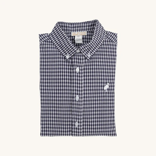 Dean's List Dress Shirt- Navy