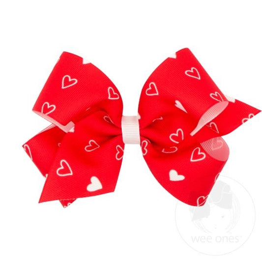 MED Valentine Print GG Bow