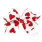 KING GLIT Heart Tafetta Bow