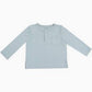 L/S Henley w/ Pocket- Jadeite Basics Bamboo