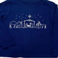 LS Navy Nativity T-shirt