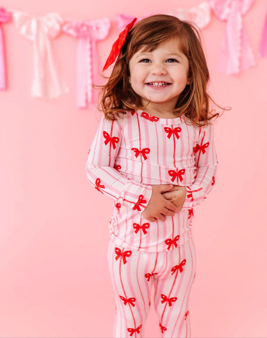 Ruby Ribbons 2- Piece Pajamas