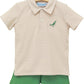 Dino- Mite Polo Short Set
