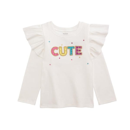 Cute- Ivory Jewel T-shirt