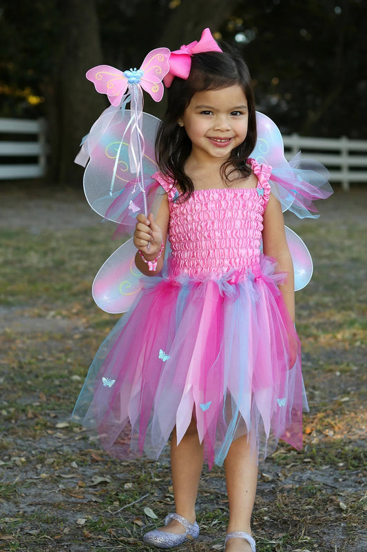 Butterfly Dress w/ Wings & Wand