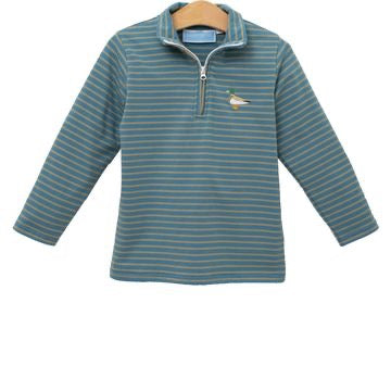 Mallard Embroidery 1/4 Zip Pullover