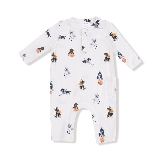 Sporty Puppies- Uni Romper