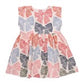 Girls Adaline Dress Multi Striped Bows