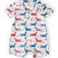 Patritotic Pups Shorty One Piece Polo