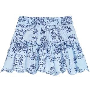 Two Tiered Skort - Boho Blue