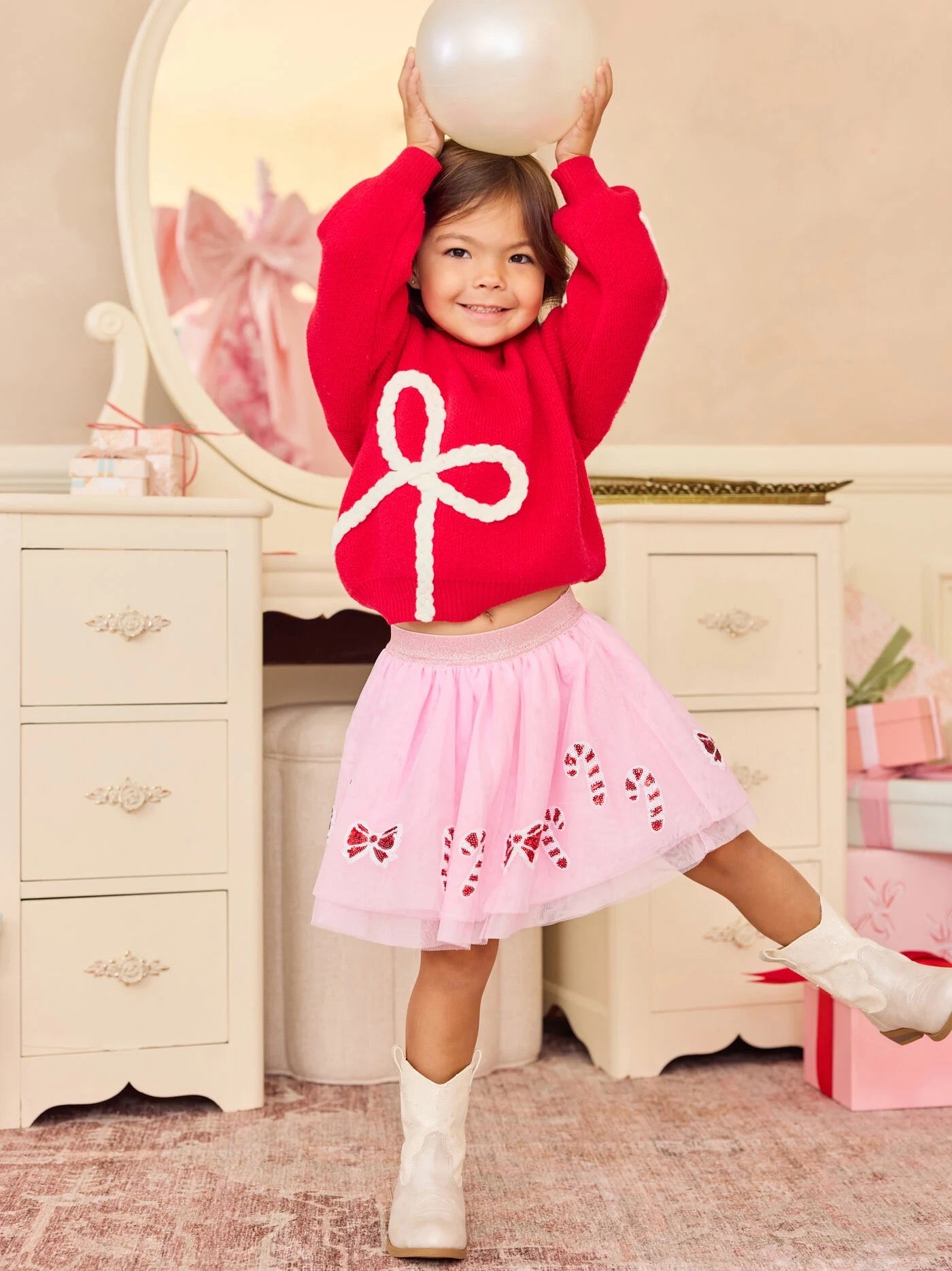 Tutu Skirt- Candy Canes