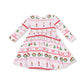 Sugar Plum Fairy- Nutcracker Fair Isle-Long Sleeve Dress