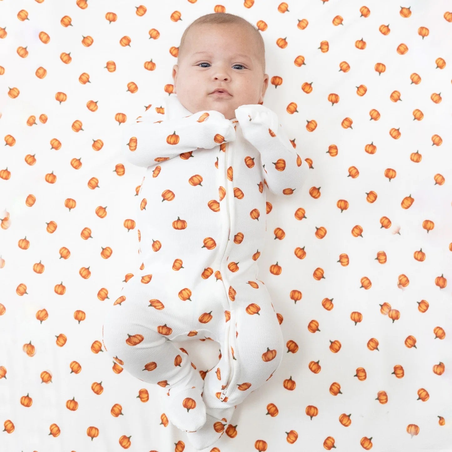 Little Pumpkins 2 Way Zipper Footie