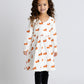Thanksgiving Long Sleeve Let's Dance Dress_Pumpkin Pie Slice