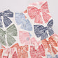 Girls Adaline Dress Multi Striped Bows