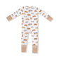 Napping Puppies 2 Way Zipper Romper