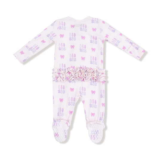 Lil Sis 2 Way Zipper Footie