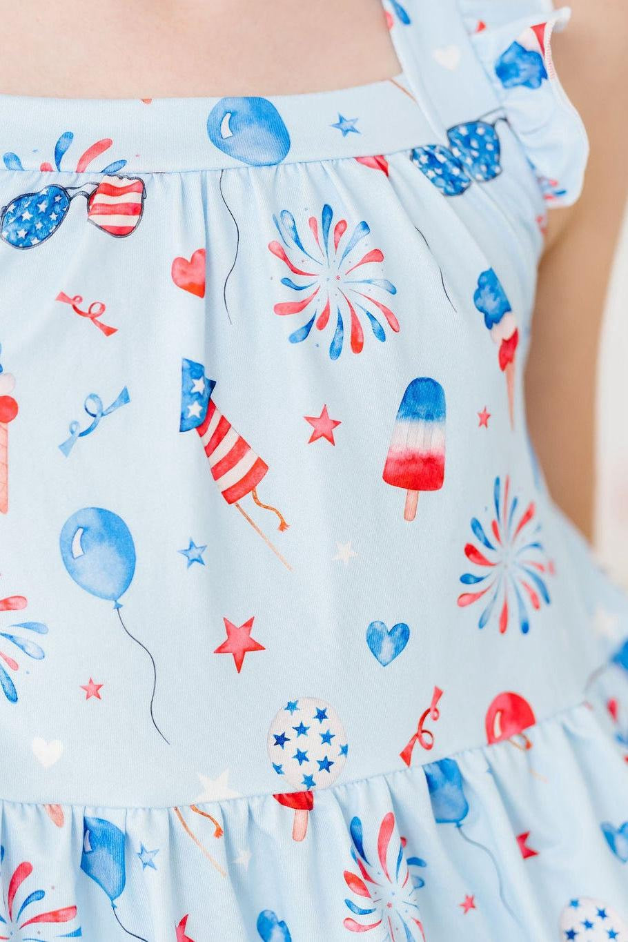 Baby Youre a Firework Crossback Dress