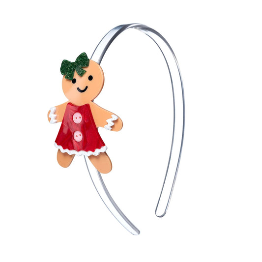 gingerbread girl headband