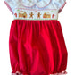 Rosie Gingerbread Smocked Bubble