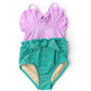 One-Piece H20 and Shimmer Pink & Green