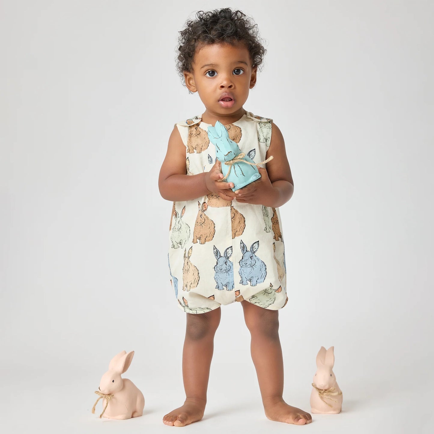 Pink Chicken Baby Boy Noah Jumper - Easter