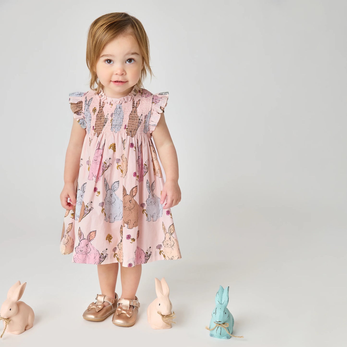 Pink Chicken Baby Girl Stevie Dress Set
