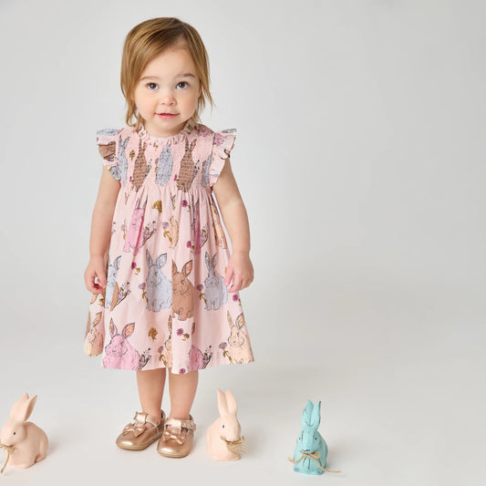 Pink Chicken Baby Girl Stevie Dress Set