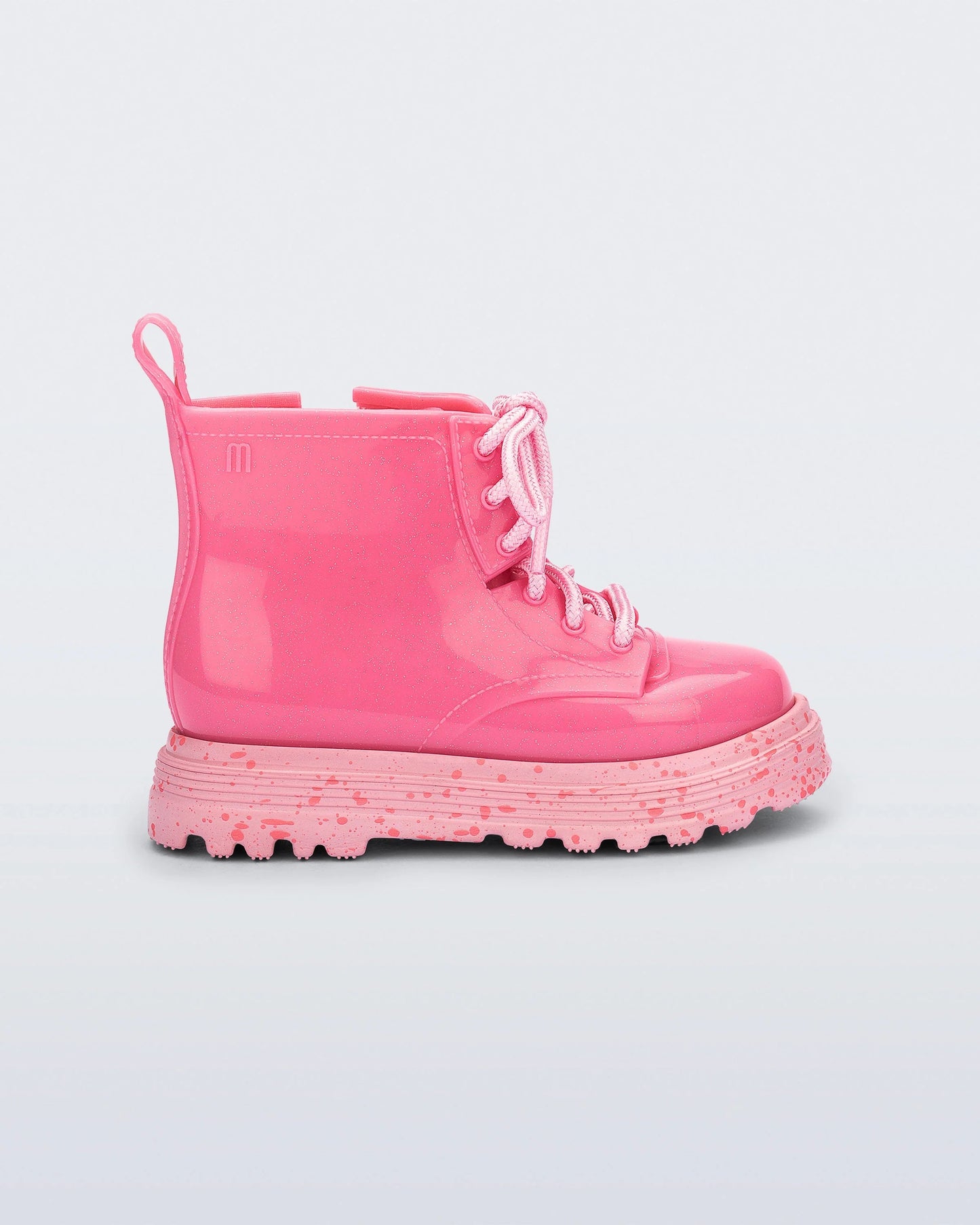 Hot Pink Boots- Mini Melissa Coturno